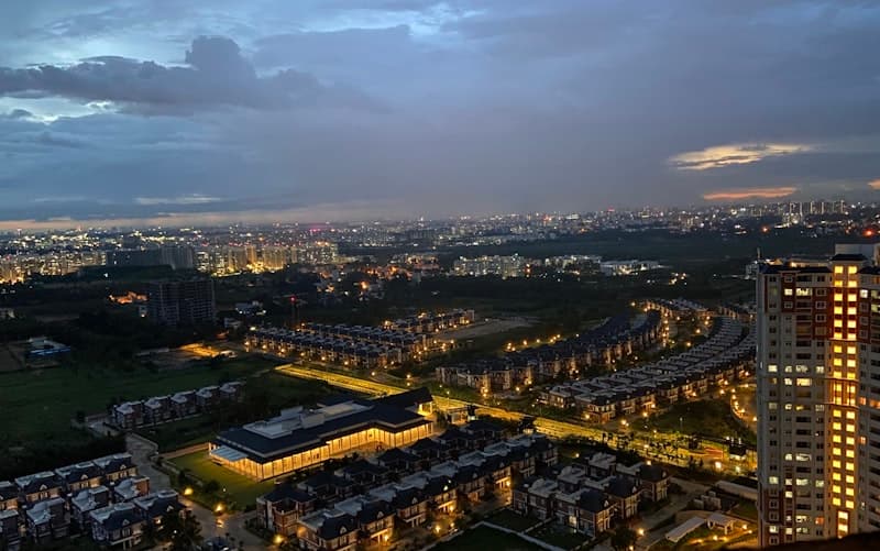 Bangalore residential landscape